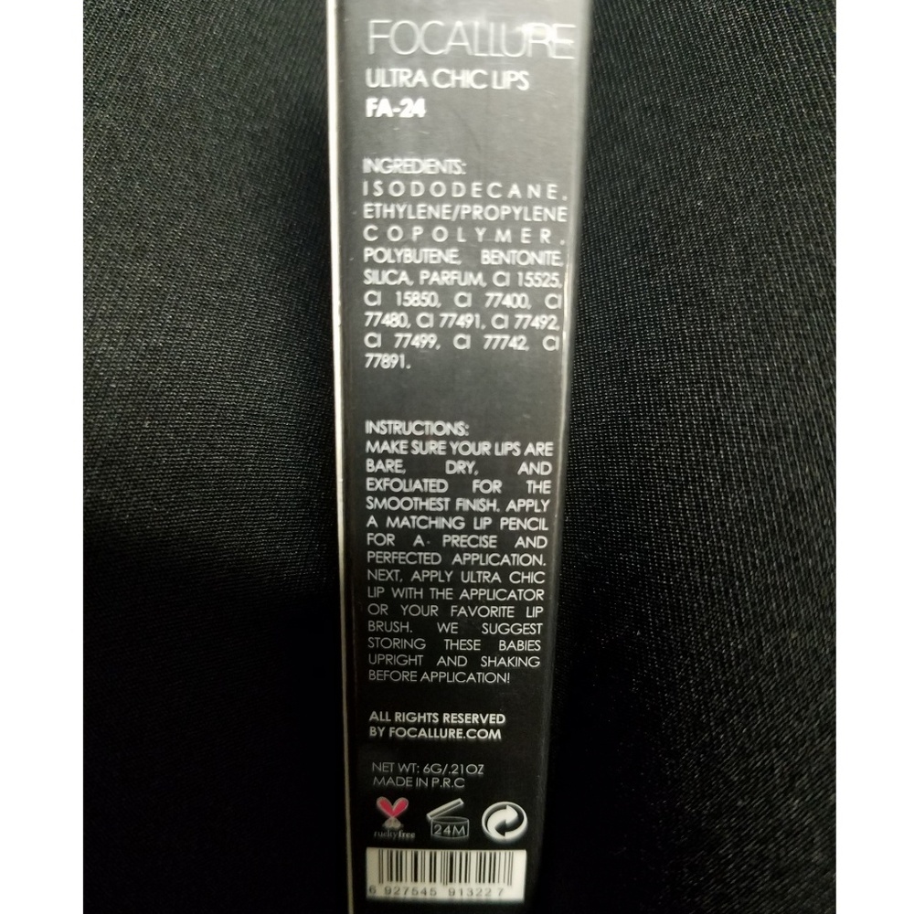 👄5@40 Focallure™ #22 Waterproof Matte Liquid Lip - Picture 3 of 4